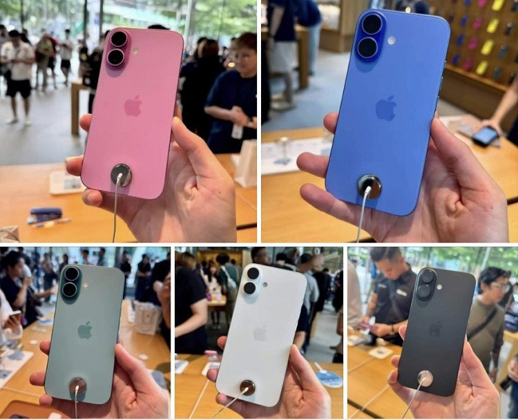 iPhone 16 Series đã được mở bán trực tiếp tại một số thị trường. (Ảnh: Hoàng Minh Tú).