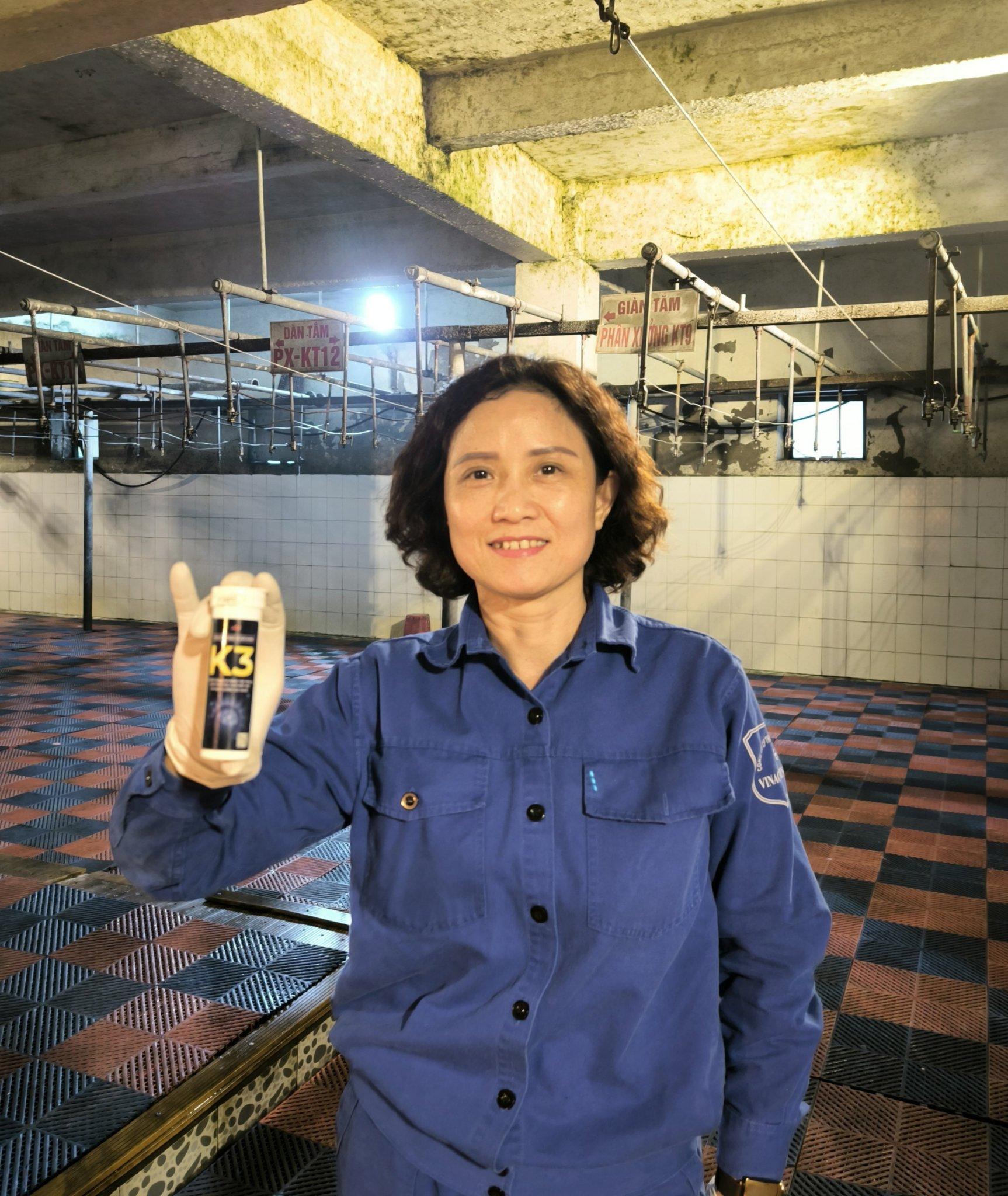 Sản phẩm K3 có hiệu quả hỗ trợ tăng cường sự tỉnh táo và hỗ trợ giảm mệt mỏi cho các công nhân