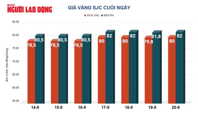 Giá vàng hôm nay 21-9: Bất ngờ lao lên mức kỷ lục - 2