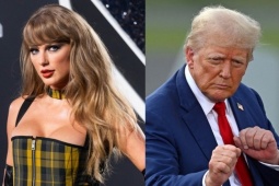 Đời sống Showbiz - Người Mỹ thích ông Trump hơn Taylor Swift