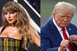 Người Mỹ thích ông Trump hơn Taylor Swift
