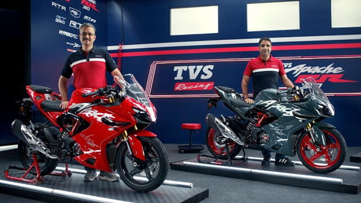 2024 TVS Apache RR 310 trình làng, giá chỉ 80 triệu đồng mà sức mạnh 