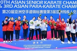Thể thao - Nóng nhất thể thao tối 22/9: Tuyển Karate Việt Nam xếp nhì toàn đoàn tại giải châu Á