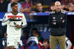 Bóng đá - HLV Ten Hag nổi cáu vì bị hỏi về Rashford, chê MU dứt điểm kém