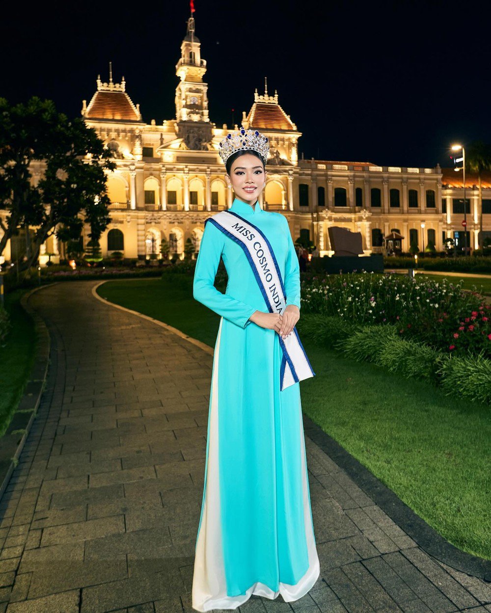 Đại diện Ấn Độ được đánh giá là ứng cử viên sáng giá cho ngôi vị Miss Cosmo 2024.