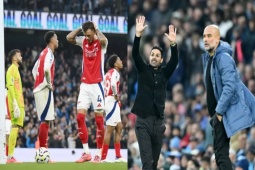 Kịch tính Man City đấu Arsenal: Bậc thầy thực dụng & "nghệ thuật hắc ám"