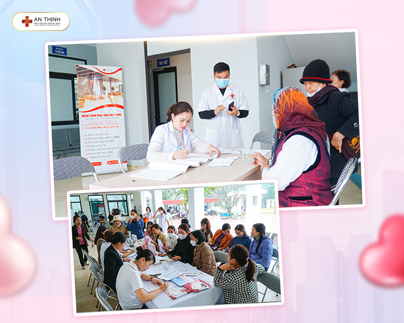 Thăm khám cho chị em phụ nữ tại các vùng xa Thủ đô