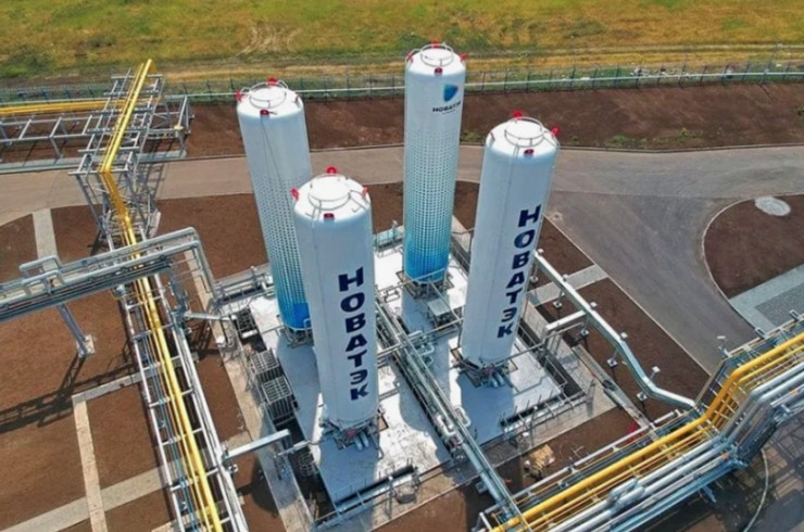 Novatek là nhà sản xuất khí đốt độc lập lớn nhất của Nga. Ảnh: Oreanda News