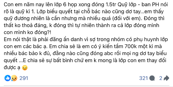 Đầu năm học, đủ loại quỹ 'bủa vây' khiến phụ huynh bức xúc - 2