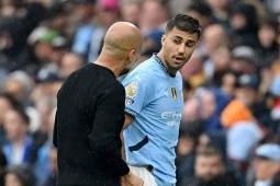 Bóng đá - Pep Guardiola cập nhật chấn thương Rodri, tiết lộ giải pháp thay thế