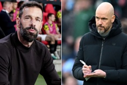 Tin mới nhất bóng đá tối 25/9: Van Nistelrooy có thể kế nhiệm Ten Hag ở MU