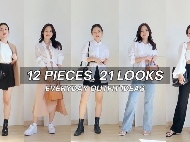 Thời trang - 21 set đồ đa dạng từ 12 món trang phục