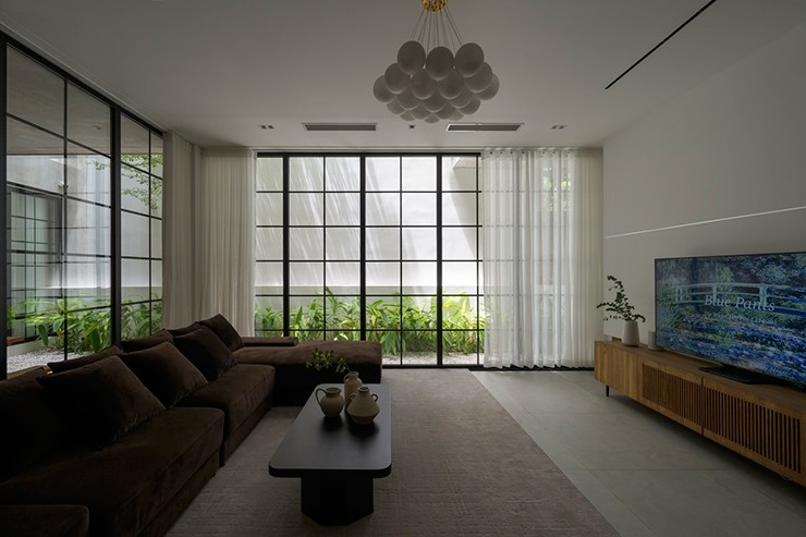 Nội thất hiện đại nhưng đơn giản, tinh tế.
