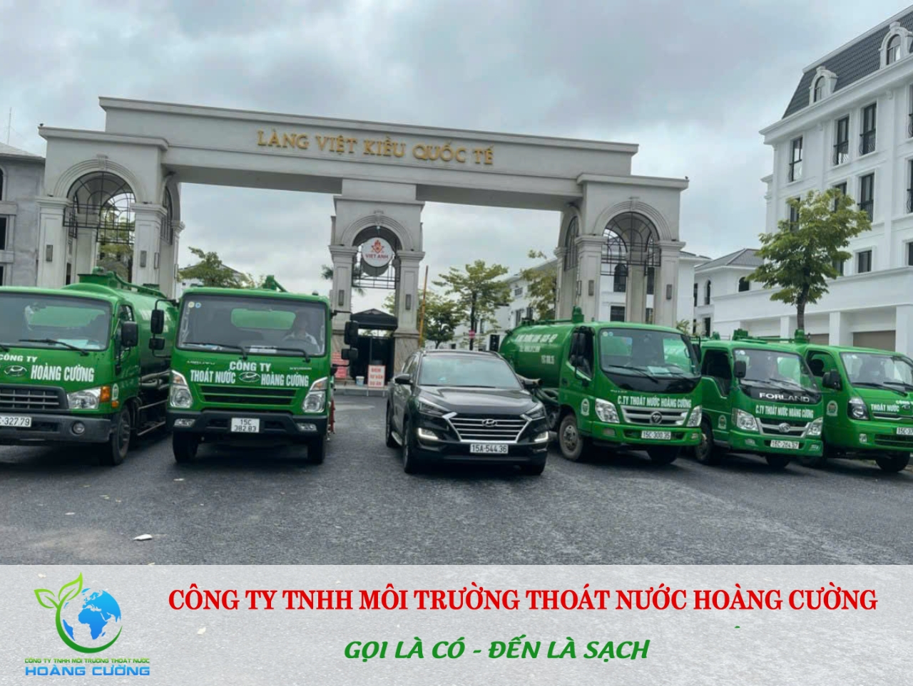 Công ty TNHH Môi Trường Thoát Nước Hoàng Cường đối tác tin cậy của nhiều gia đình, doanh nghiệp, và cơ quan trong việc xử lý tắc nghẽn hệ thống thoát nước.