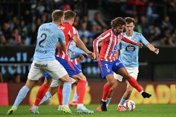 Bóng đá - Video bóng đá Celta Vigo - Atletico Madrid: Alvarez ghi bàn phút 90 (La Liga)