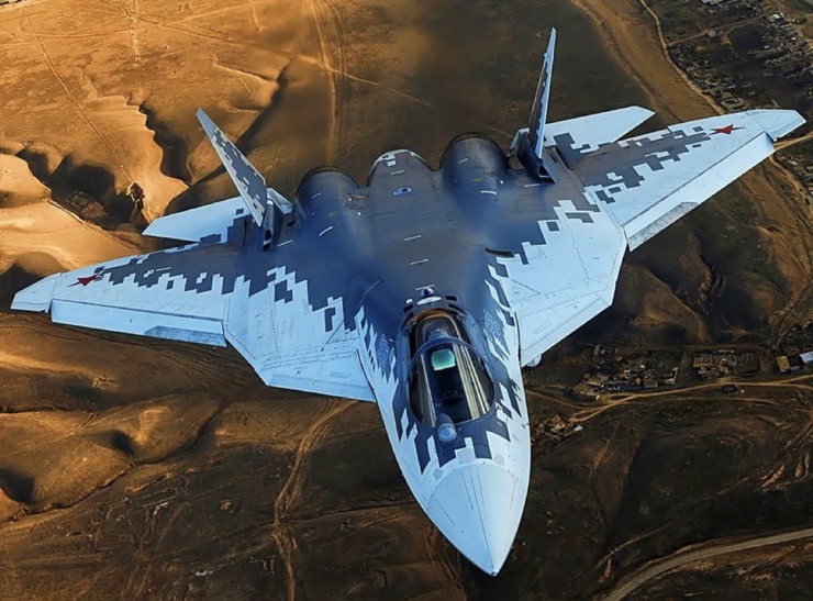 Su-57 là tiêm kích tàng hình thế hệ 5&nbsp;do Nga phát triển.