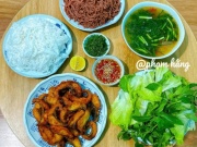 Ẩm thực - Cuối tuần làm ngay món bún cá thơm ngon đãi cả nhà
