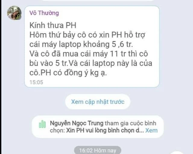 Giáo viên xin phụ huynh tiền hỗ trợ mua máy tính cá nhân, phòng GD&ĐT chỉ đạo gì? - 1