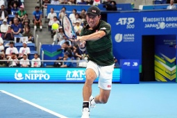 Thể thao - Hấp dẫn tennis ATP 500: Nishikori vào tứ kết Japan Open, hẹn đấu Holger Rune