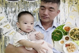 Bố chồng ở Hải Phòng nấu loạt mâm cơm, con dâu khoe khắp mạng xã hội
