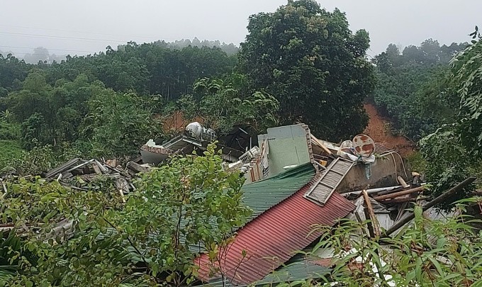 Sạt lở và lũ quét nghiêm trọng tại huyện Bắc Quang, Hà Giang