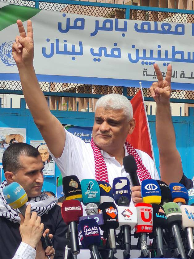 Ông Abu el-Amin, lãnh đạo Hamas ở Lebanon. (Nguồn: Mạng xã hội X)