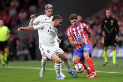 Bóng đá - Video bóng đá Atletico - Real Madrid: Cầm vàng lại để vàng rơi (La Liga)