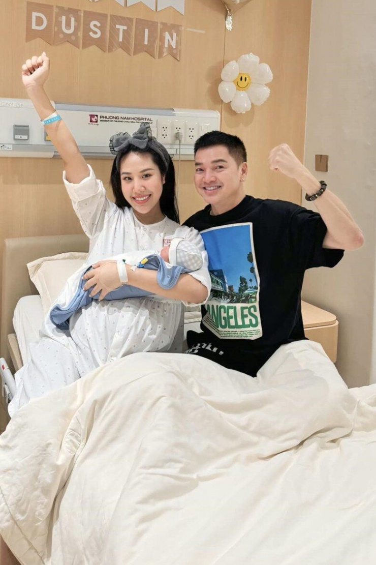 Hậu sinh nở, vợ kém 37 tuổi của Quang Minh lấy lại vóc dáng thon thả, chuẩn "gái 1 con mòn con mắt" - 1