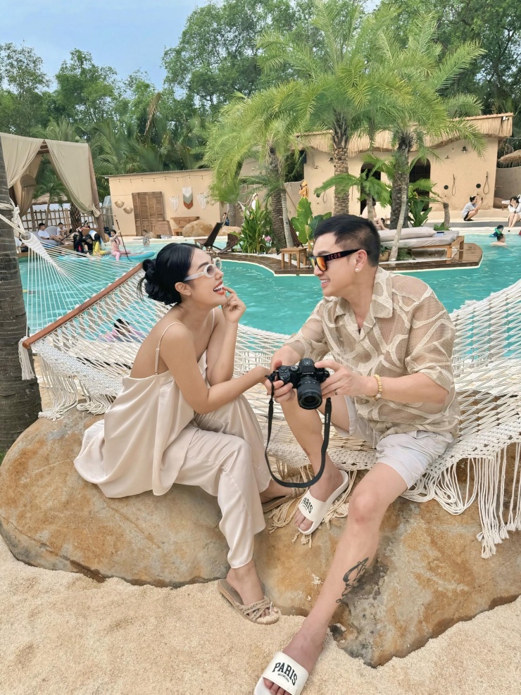 Hậu sinh nở, vợ kém 37 tuổi của Quang Minh lấy lại vóc dáng thon thả, chuẩn "gái 1 con mòn con mắt" - 9