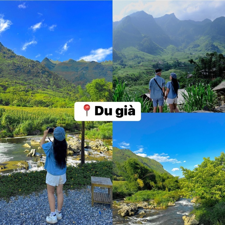 Du Già ngày nắng đẹp.