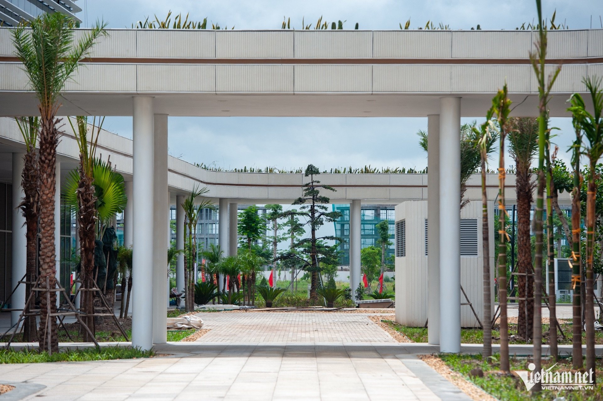 Trụ sở hành chính &#39;siêu sang&#39; của Hải Phòng ngày đầu đón cán bộ, người dân - 7