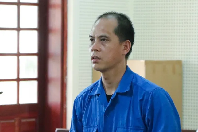 Bị cáo Vũ Văn Hảo tại tòa