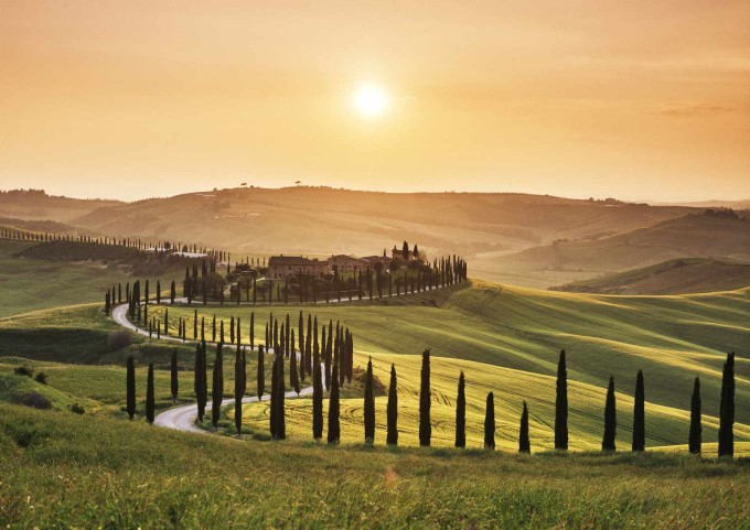 Mùa hè ở vùng nông thôn Tuscany (Italy). Ảnh: Trípavvy