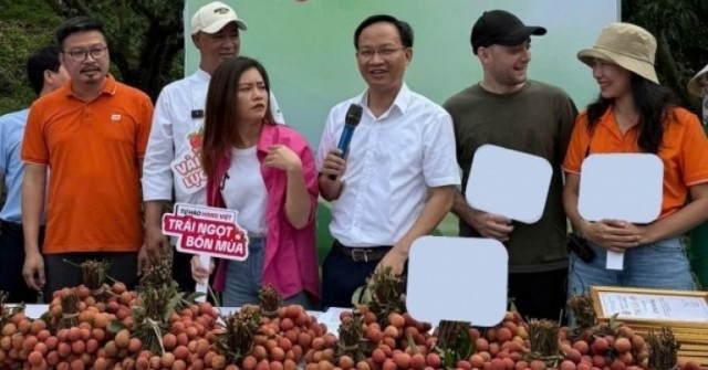 Phó chủ tịch Bắc Ninh livestream bán 54 tấn vải...