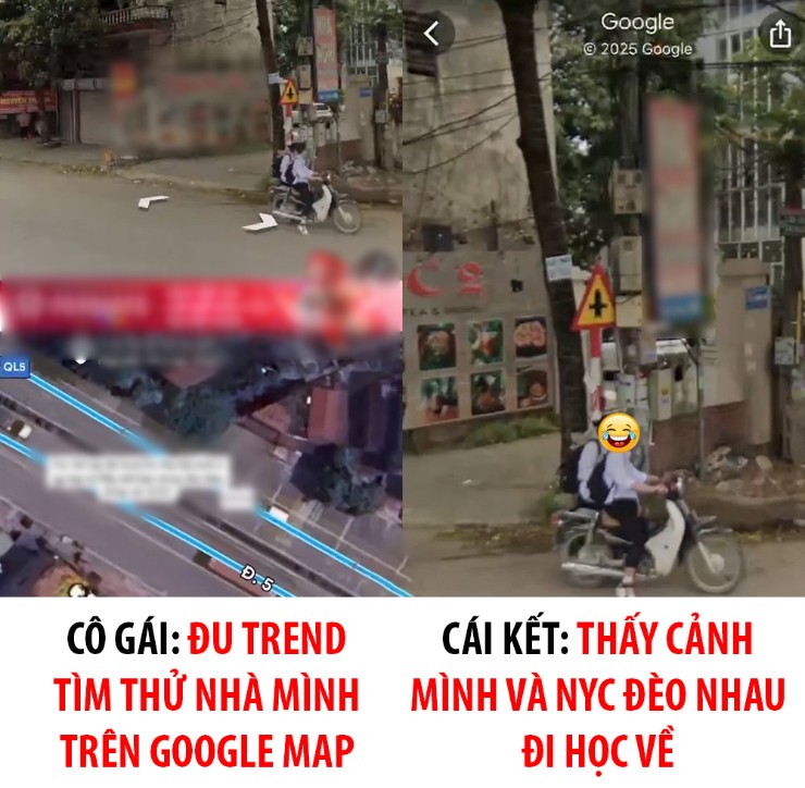 Một câu chuyện hài hước về việc đu trend theo tính năng trên Google Maps.