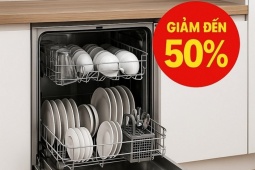 Siêu thị điện máy giảm giá  siêu sốc  máy rửa bát lên đến 50%, chỉ từ 4,9 triệu đồng/chiếc