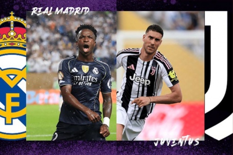 Trực tiếp bóng đá Real Madrid - Juventus: Arnold - Vinicius đá chính (FIFA Club World Cup)