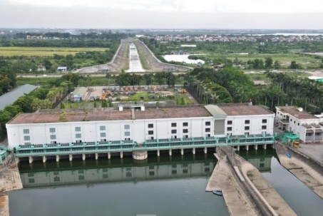 Cận cảnh những trạm bơm chống ngập cho thành phố Hà Nội