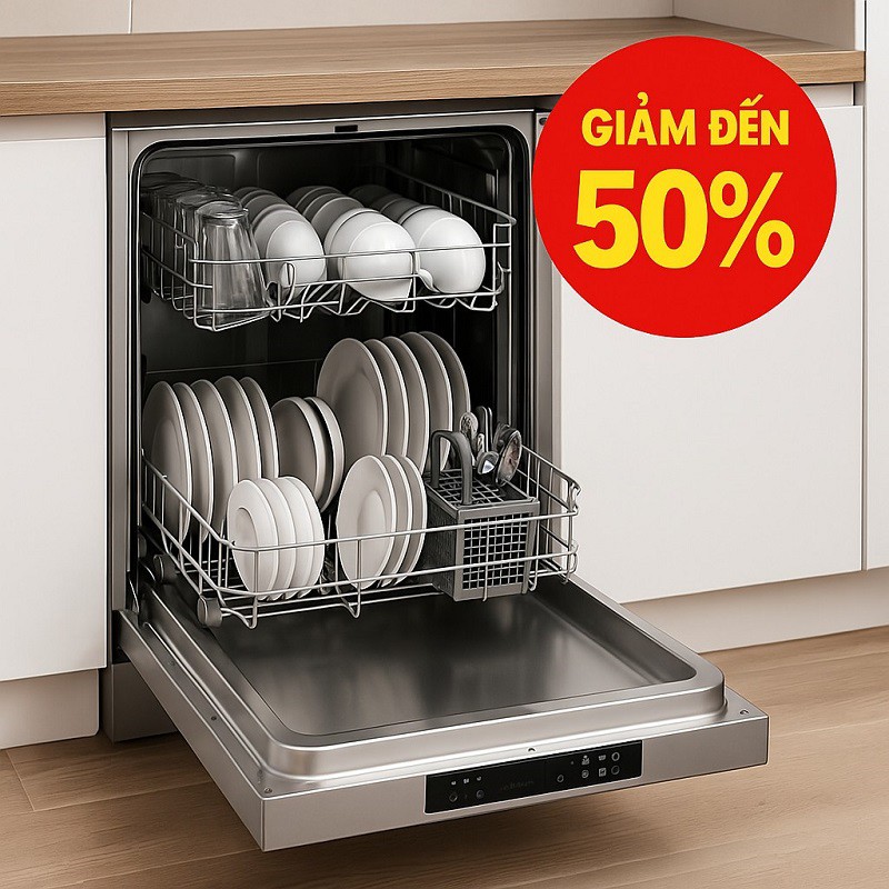 Siêu thị điện máy giảm giá “siêu sốc”, máy rửa bát chỉ từ 4,9 triệu đồng/chiếc - 3