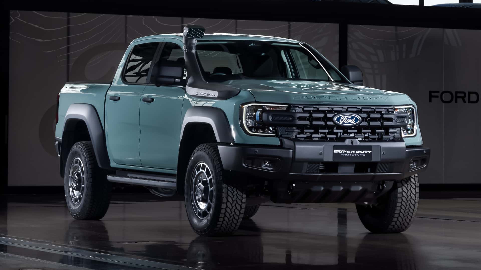 Ford hé lộ thông số về mẫu xe Ranger Superduty - 1