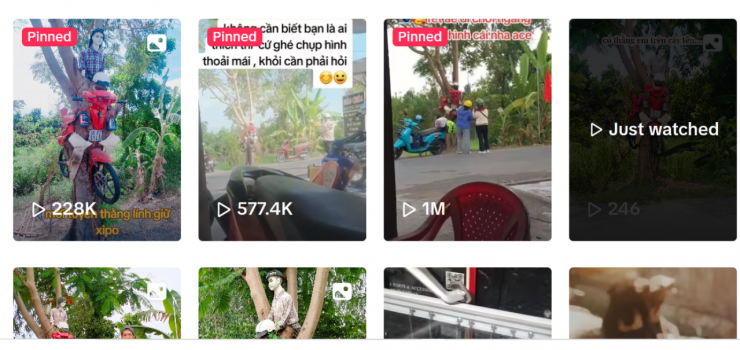 Các video quay mô hình độc đáo, lạ mắt của anh Bảo thu hút nhiều lượt xem, có cái đạt 1 triệu lượt xem