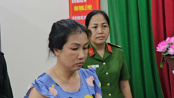 Đối tượng Võ Thành Tâm (ảnh trên) và Ngô Ánh Hồng (ảnh dưới) khi bị bắt giữ. Ảnh: CACC.