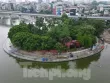 Cận cảnh bán đảo hồ Đống Đa sắp thành công viên, khu vui chơi