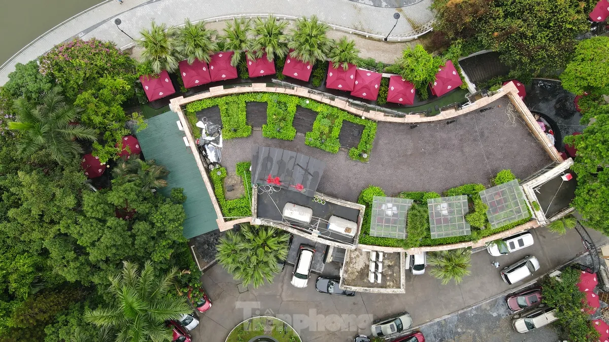 Cận cảnh bán đảo hồ Đống Đa sắp thành công viên, khu vui chơi - 3