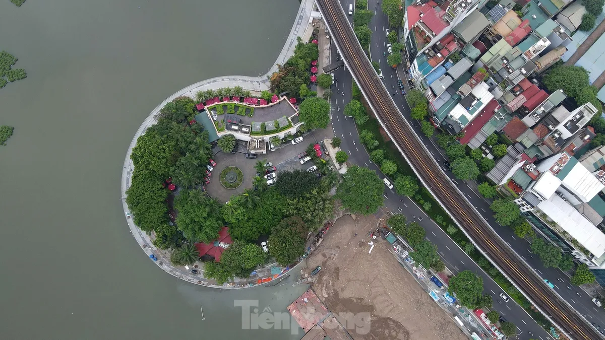 Cận cảnh bán đảo hồ Đống Đa sắp thành công viên, khu vui chơi - 5