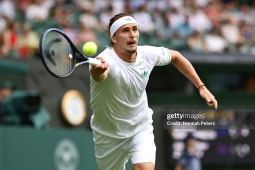 Video tennis Rinderknech - Zverev: Kịch tính tie-break, thêm 1 cú sốc (Wimbledon)