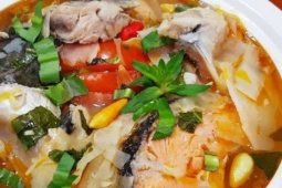 Cách nấu canh chua cá hồi không tanh, siêu bổ dưỡng