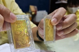 Giá vàng miếng SJC ở mức cao nhất trong nhiều tuần qua