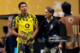 HLV Dortmund nói gặp Real tứ kết như phần thưởng, anh em Bellingham lỗi hẹn