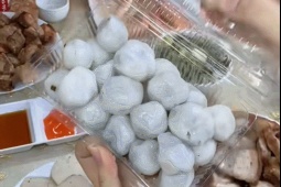 Đặc sản trong mâm cỗ ở Phú Thọ  ' nhìn tưởng bánh trôi ' , ăn mềm thơm, dễ gói phần